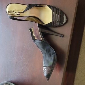 Charlotte Russe brown heels